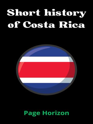 cover image of Short history of Costa Rica